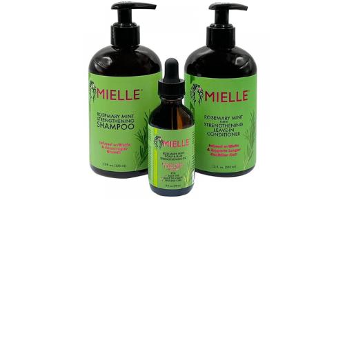 Mielle Rosemary Mint Hair Strengthening Collection